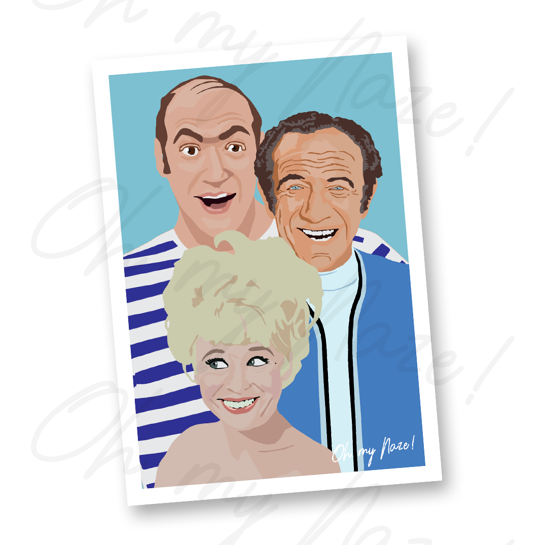 Carry On At The Seaside - Giclée Art Prints