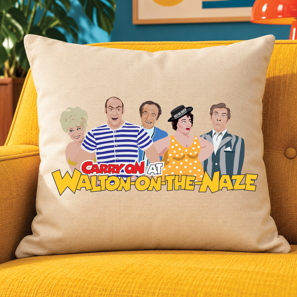 Carry On At The Seaside / Walton-on-the-Naze - Cushion
