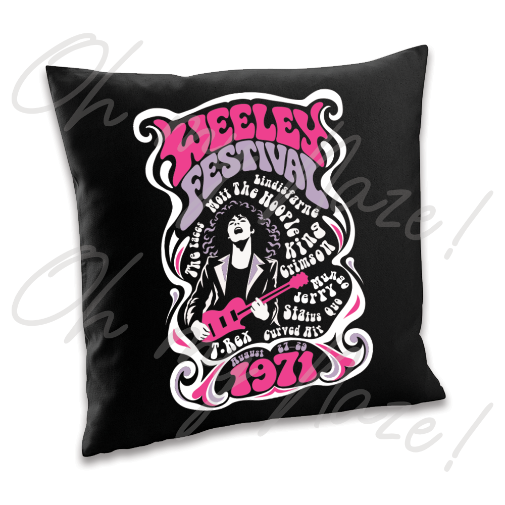 Weeley Festival 1971 - Cushion
