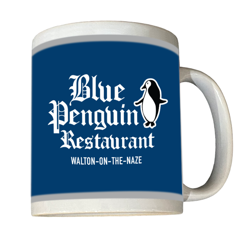Blue Penguin Restaurant mug