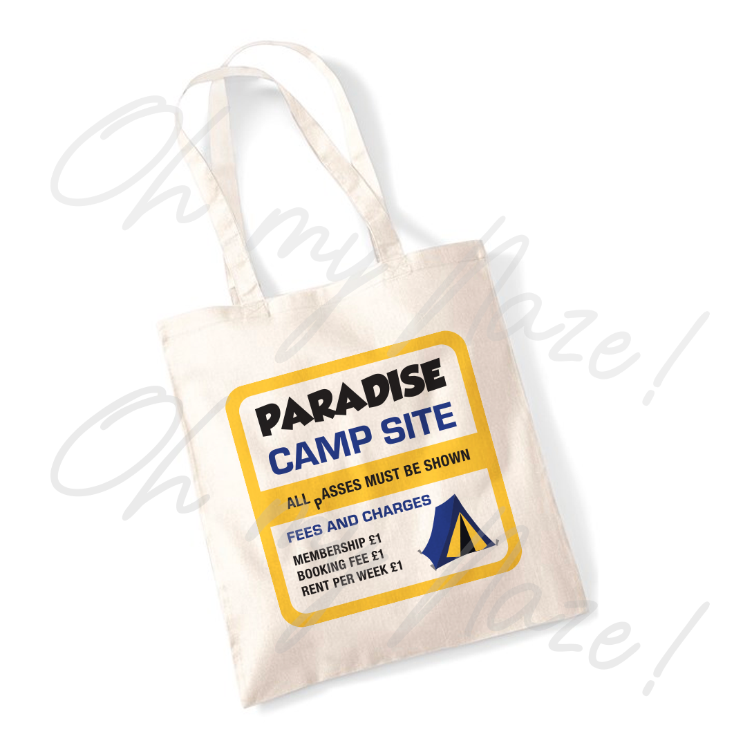 Carry On Camping - Tote bag