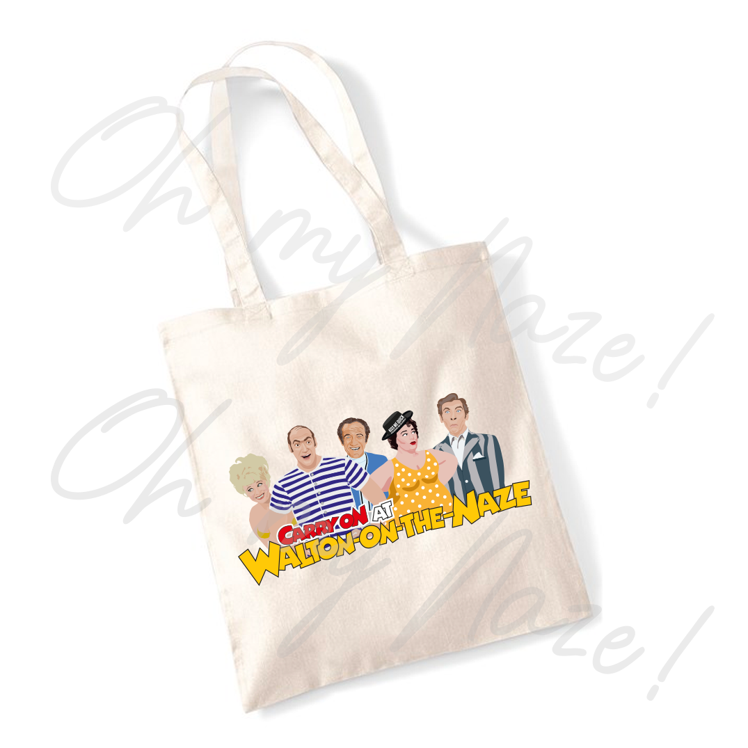 Carry On At The Seaside / Walton-on-the-Naze - Tote bag