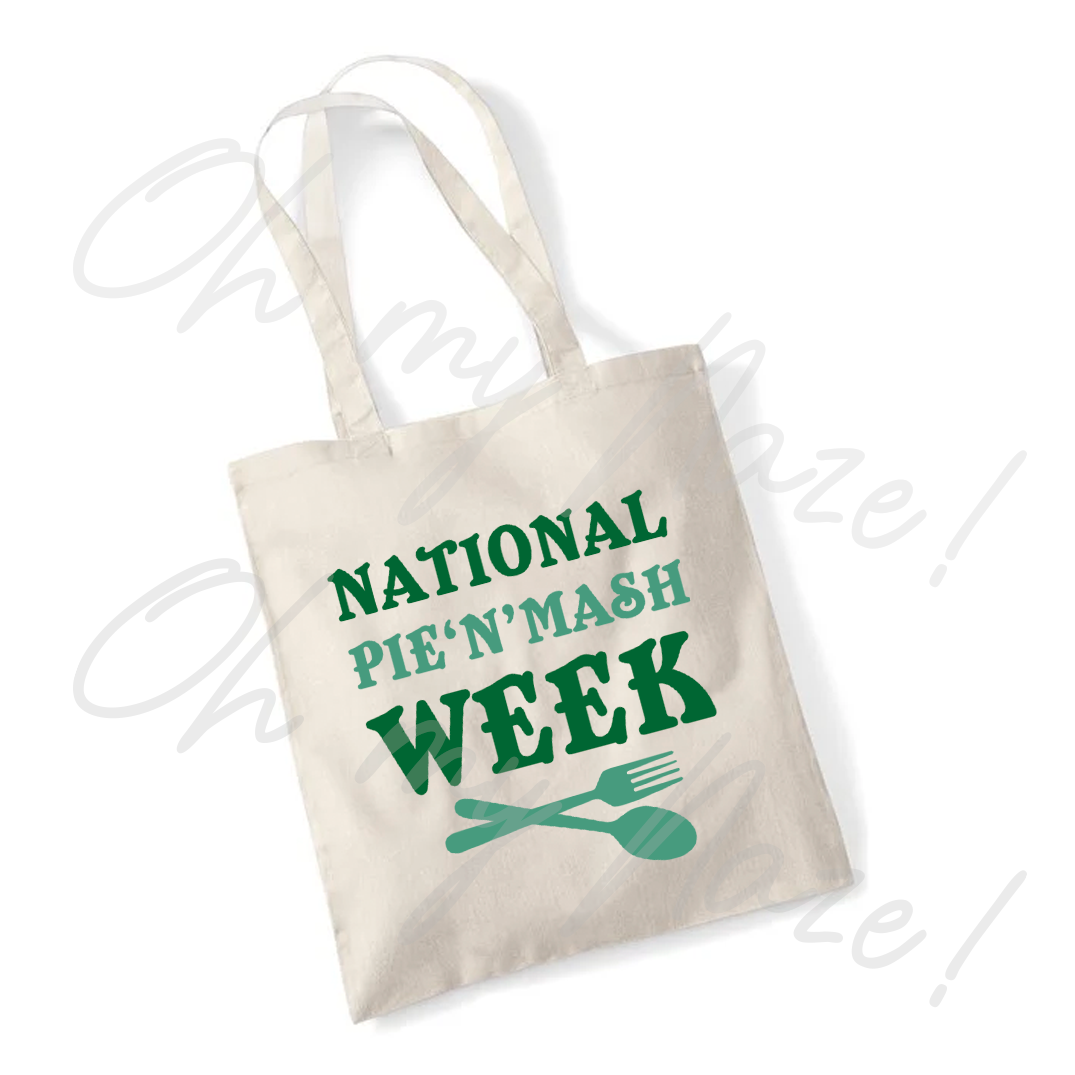 Pie and Mash Week 2026 - Tote bag
