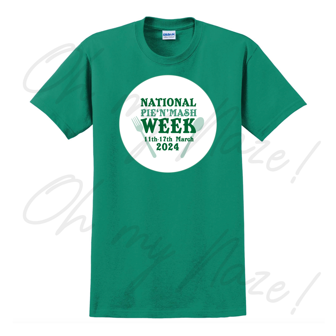Pie and Mash Week 2025 - T shirt
