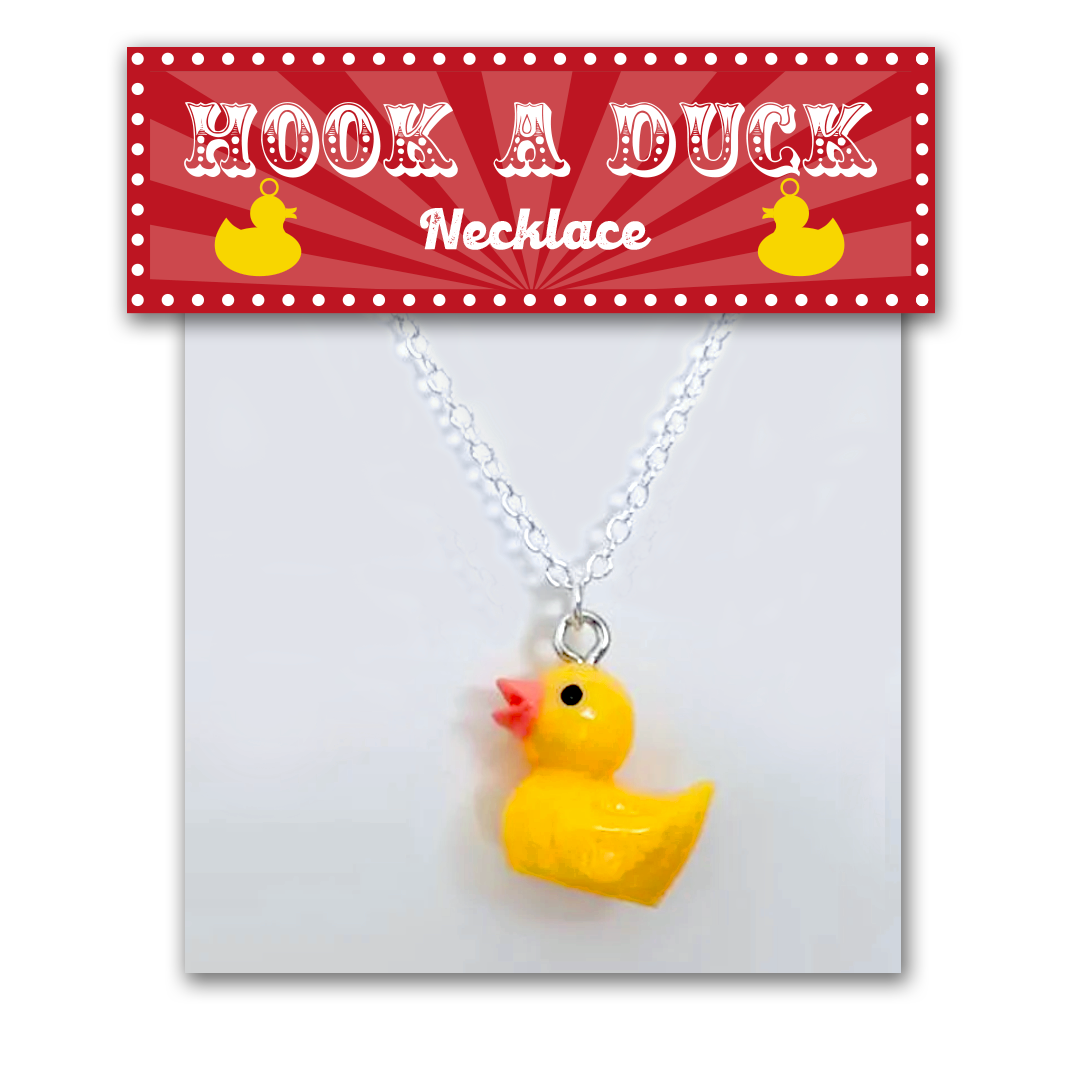Hook a Duck necklace