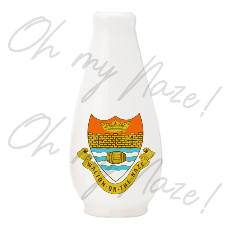The Crested Collection - Walton-on-the-Naze ceramic vases