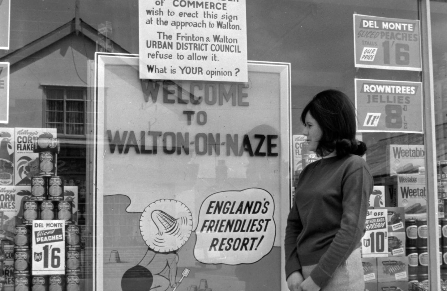 Walton High Street Sign - aluminium sign