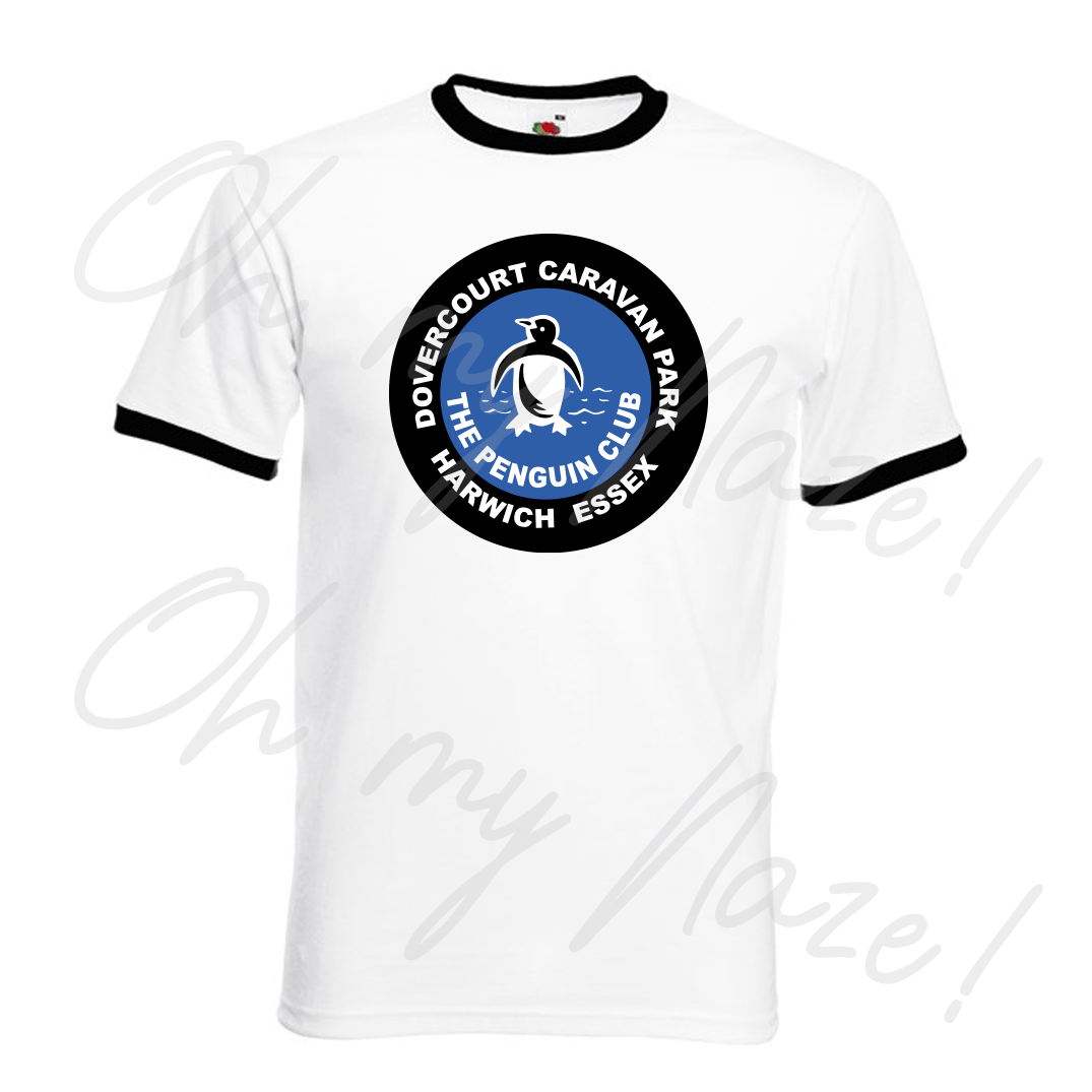 Dovercourt Caravan Park - Penguin Club T-shirt