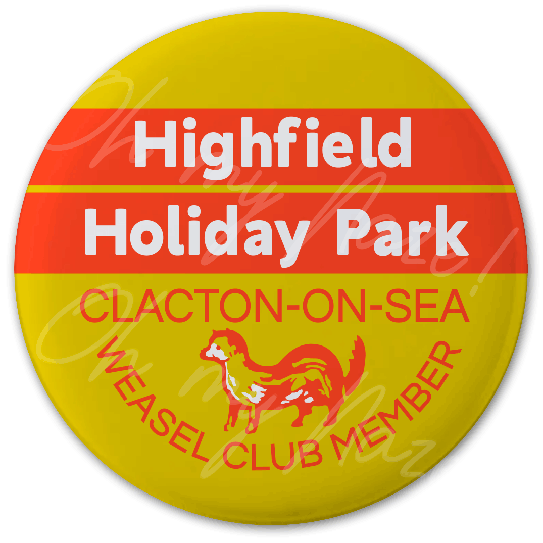 Highfield Holiday Park - Weasel Club badge