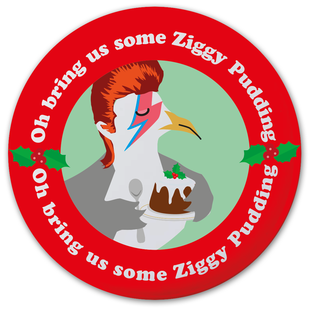 Gull-ty Pleasures Christmas Badges