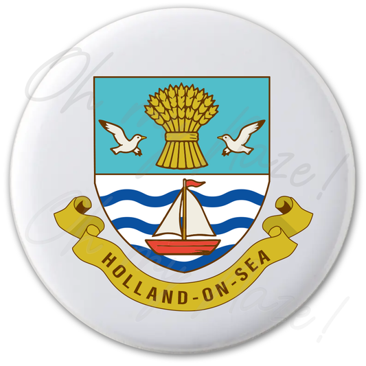The Crested Collection - Holland-on-Sea pocket mirror