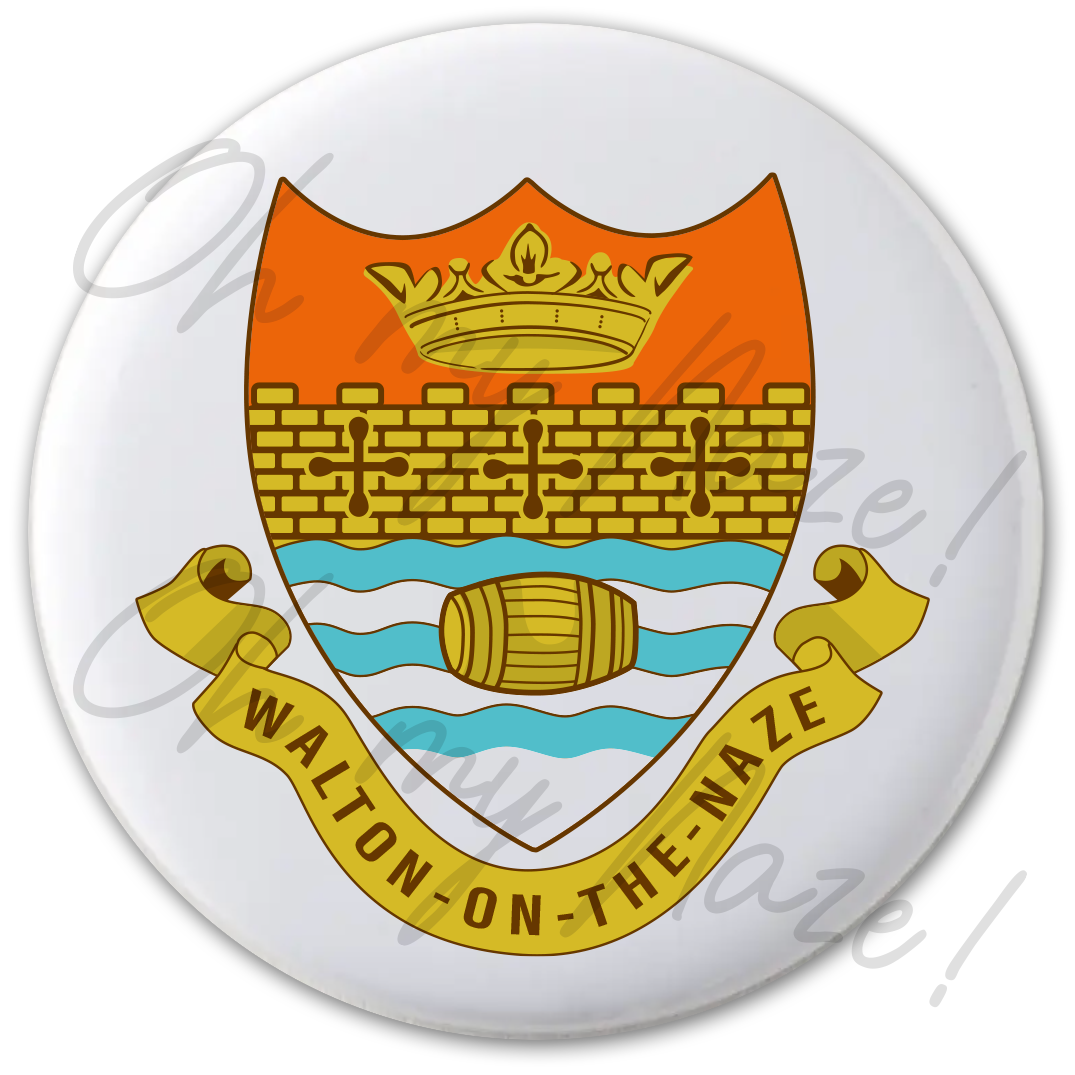 The Crested Collection - Walton-on-the-Naze premium ceramic coaster