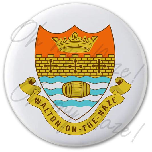 The Crested Collection - Walton-on-the-Naze premium ceramic coaster