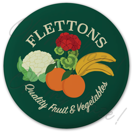 Flettons Greengrocers badge