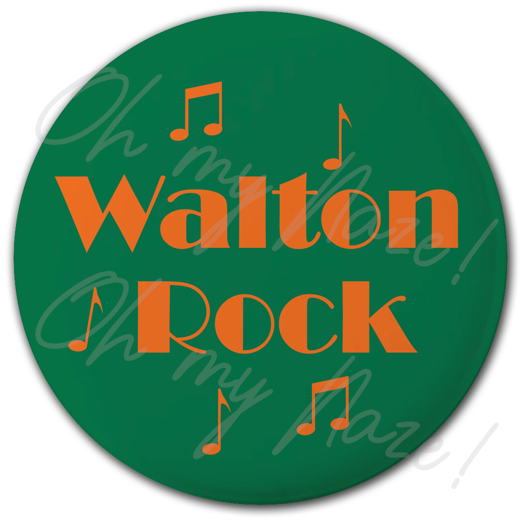 Walton Rock (music shop) badge