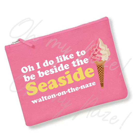 Walton themed zipper pouch / Wristlet