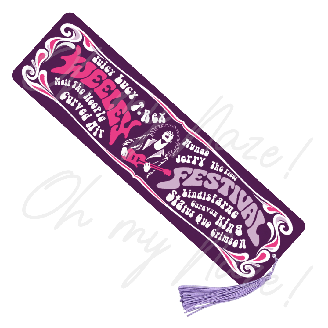 Weeley Festival 1971 - Bookmark