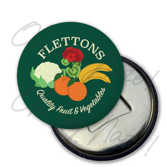 Flettons Greengrocers bottle opener