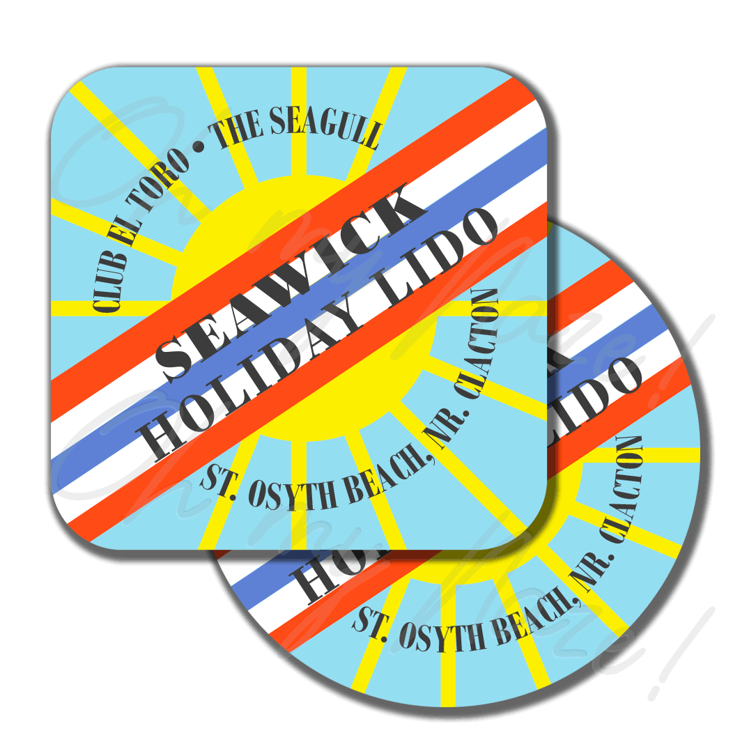 Seawick Holiday Lido coaster or placemat