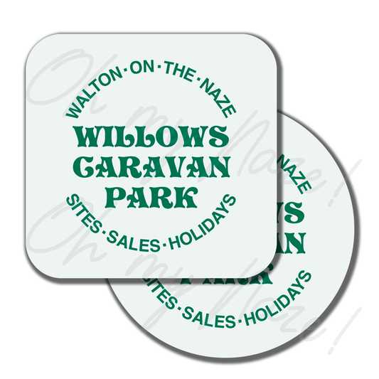 Willows Caravan Park coaster or placemat