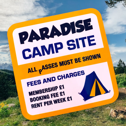 Carry On Camping fridge magnet