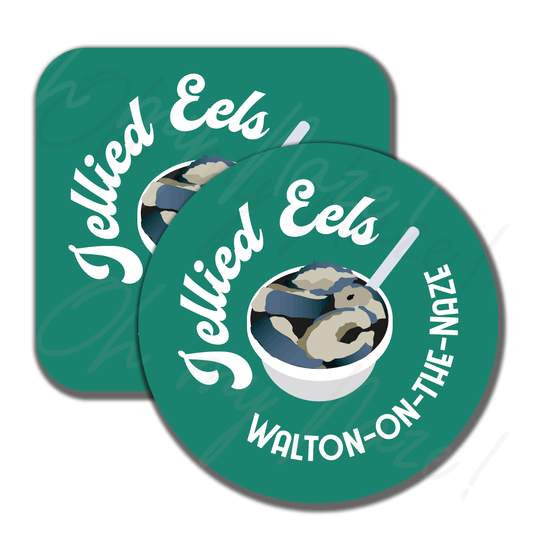 Jellied Eels coaster or placemat