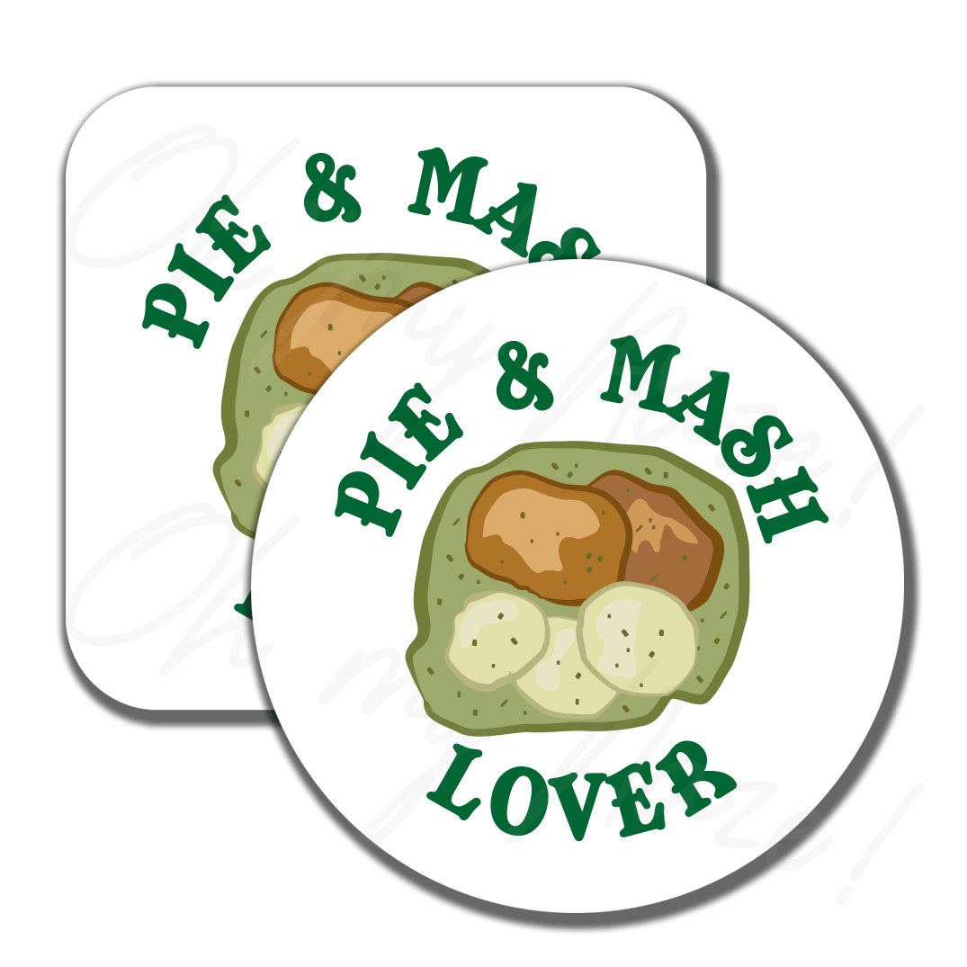 Pie and Mash coaster or placemat