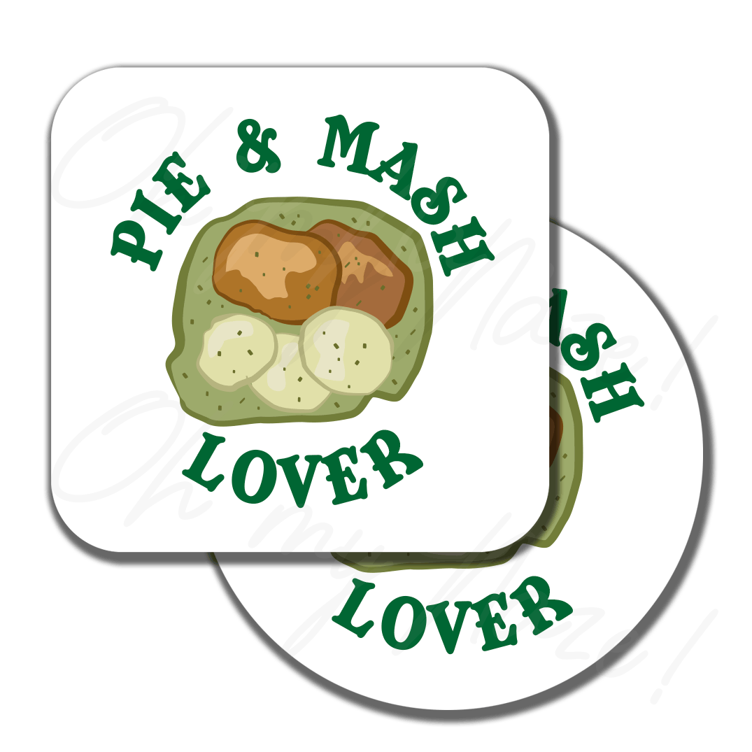 Pie and Mash coaster or placemat