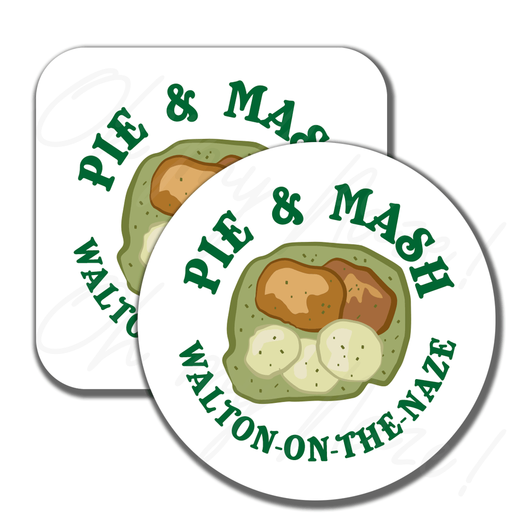 Pie and Mash coaster or placemat