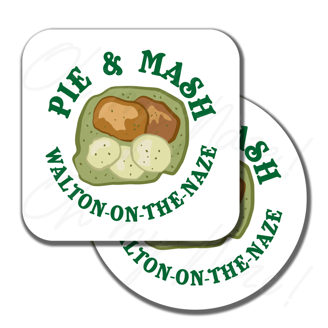 Pie and Mash coaster or placemat