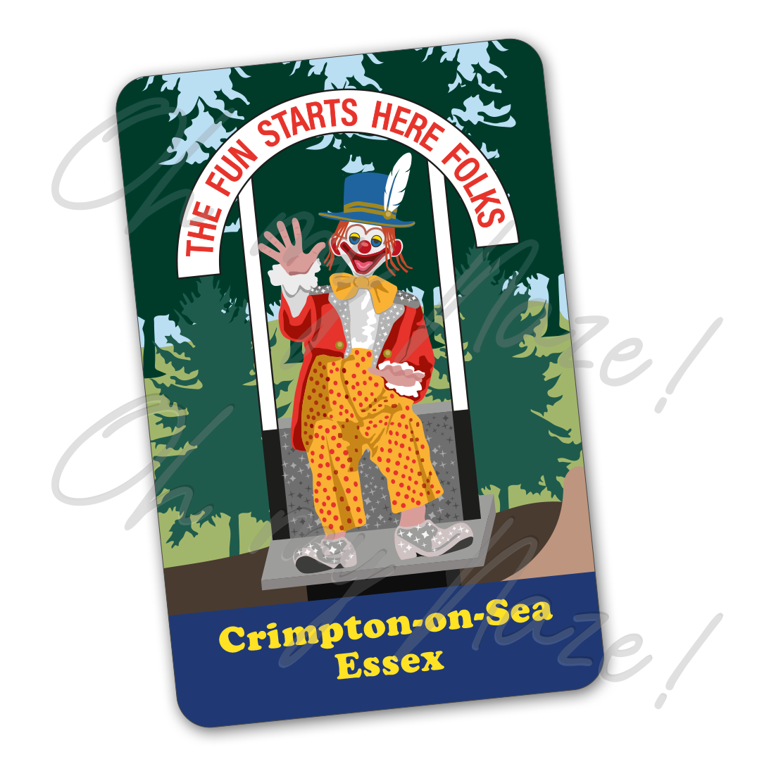 Crimpton-on-Sea - Fridge Magnet