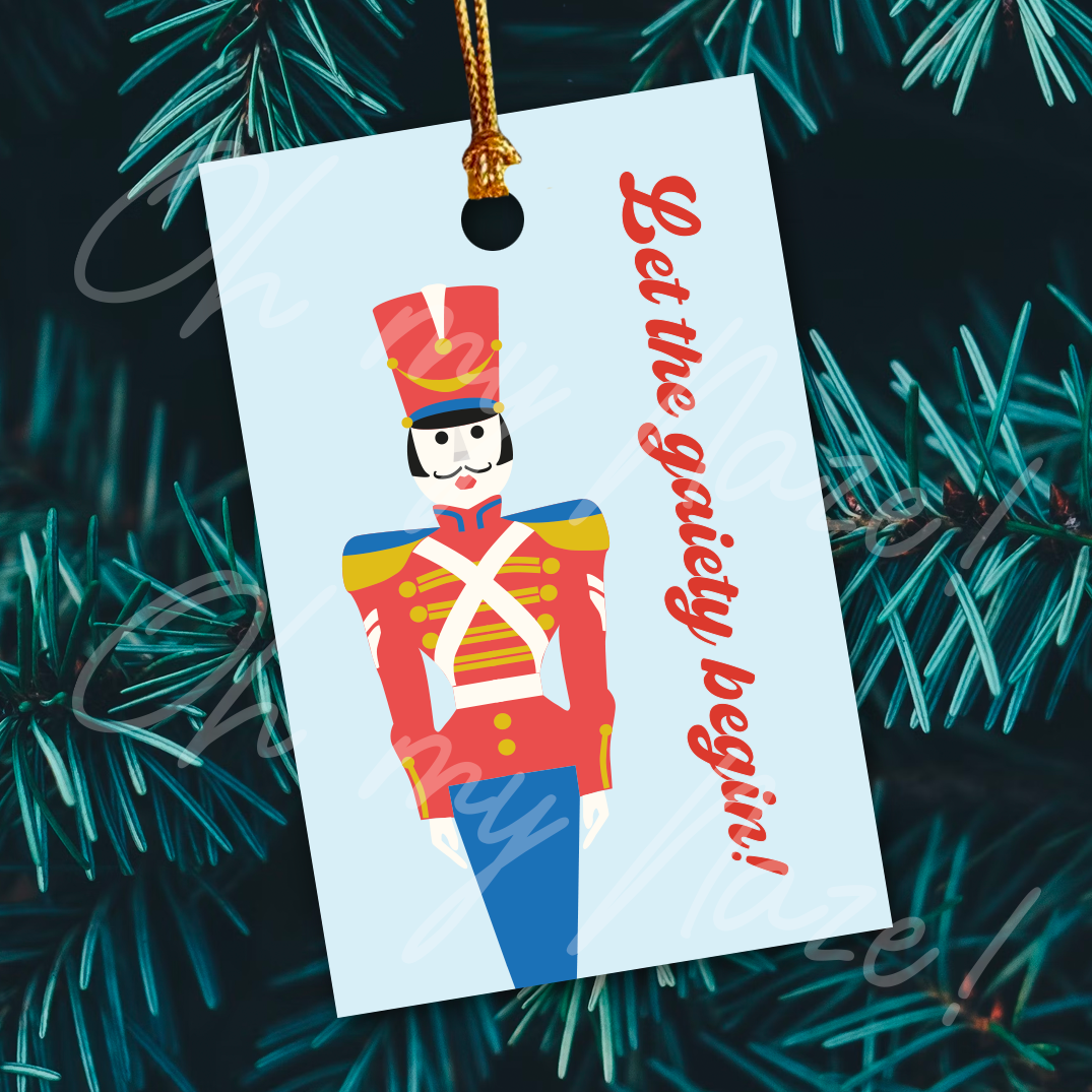 6 Retro Gift Tags