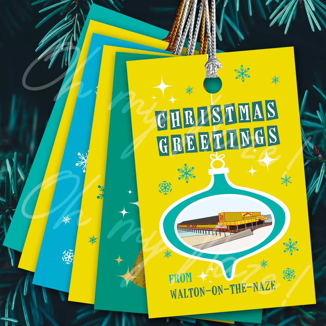 6 Retro Gift Tags