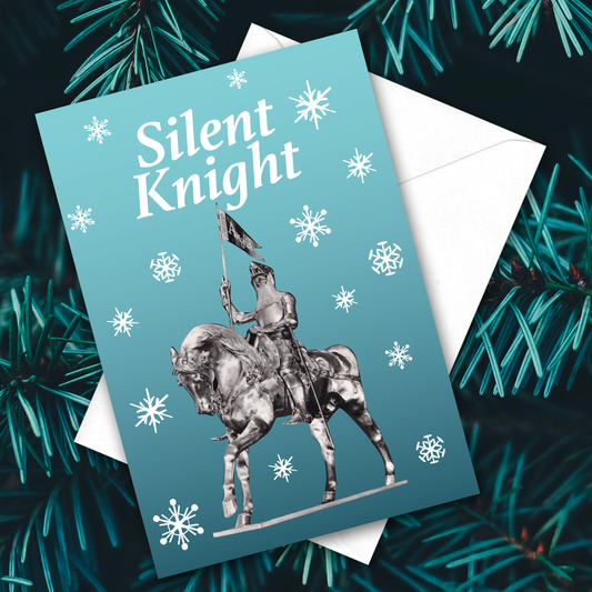 Slient Knight (Anglia TV) Christmas card