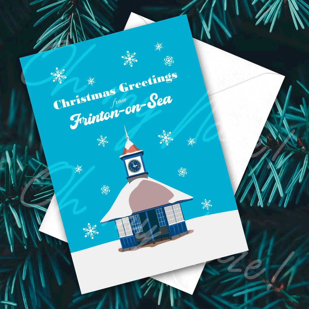 Frinton Clocktower Christmas card