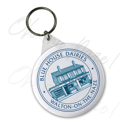 Blue House Dairies keyring