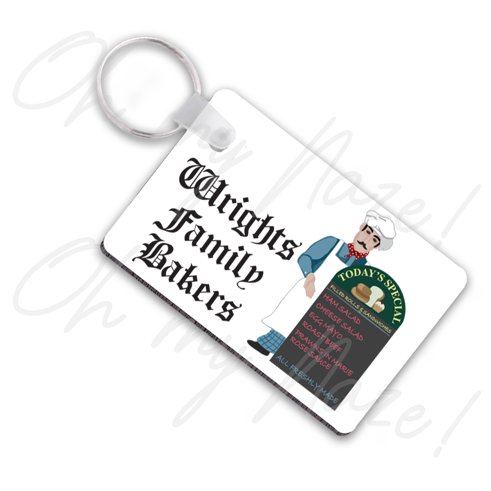 Wrights Bakers keyring
