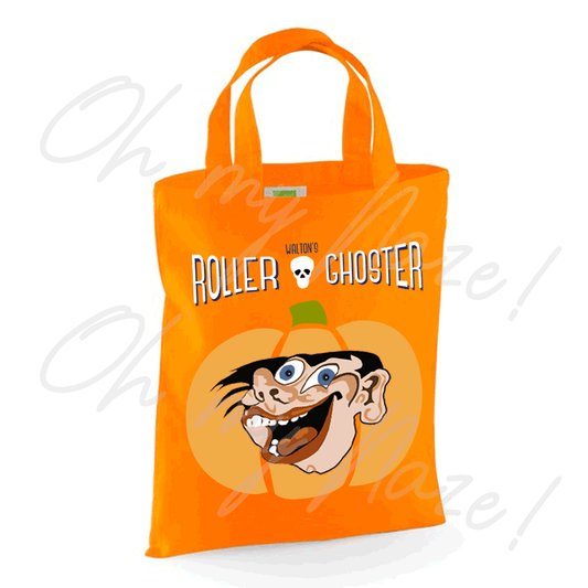 Roller Ghoster Famous Faces trick or treat bag