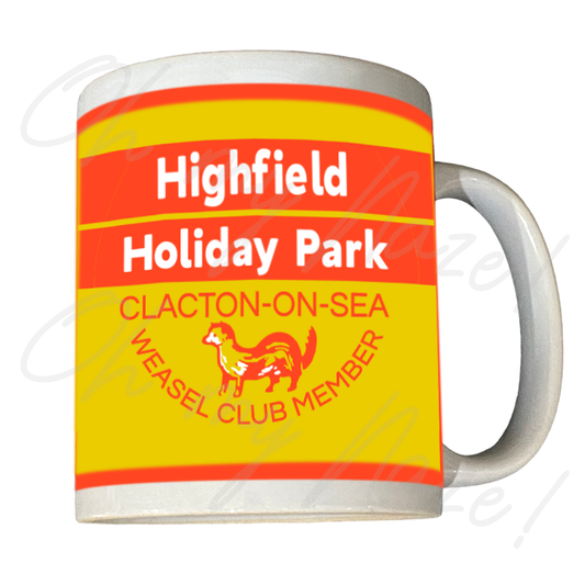 Highfield Holiday Park - Weasel Club mug