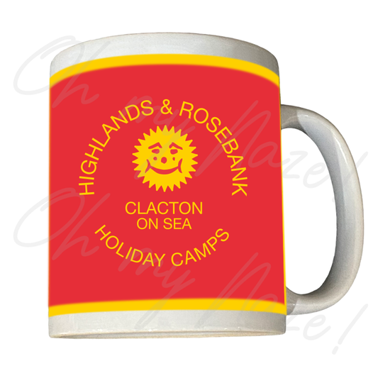 Highlands and Rosebank Holiday Camps mug