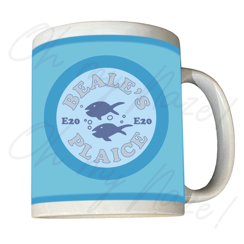 Beale's Plaice / Beale's Eels - Eastenders inspired mug