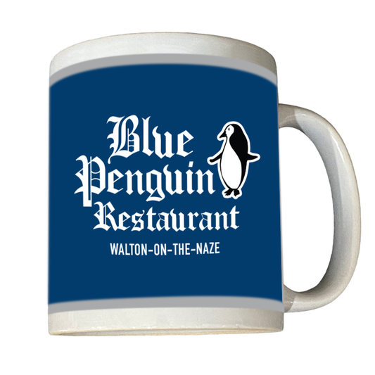 Blue Penguin Restaurant mug