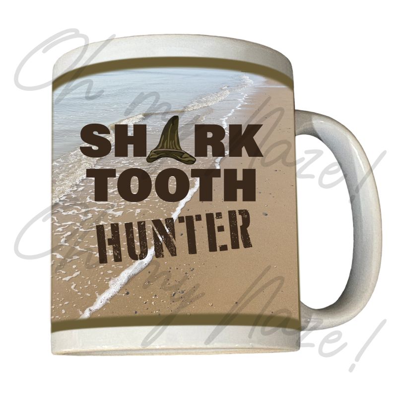 Shark Tooth Hunter mug