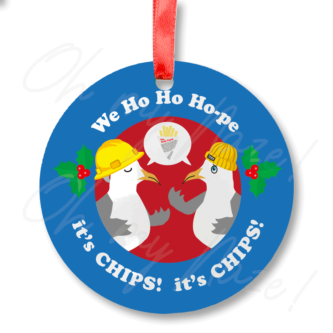 Gull-ty Pleasures Christmas Ornaments