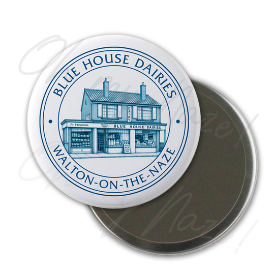 Blue House Dairies pocket mirror