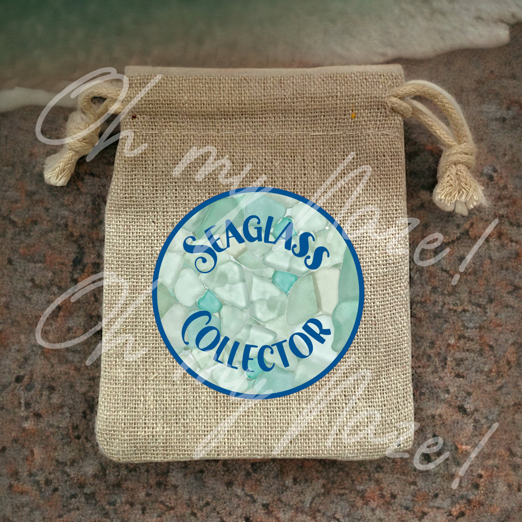 Seaglass Collector - collector pouch