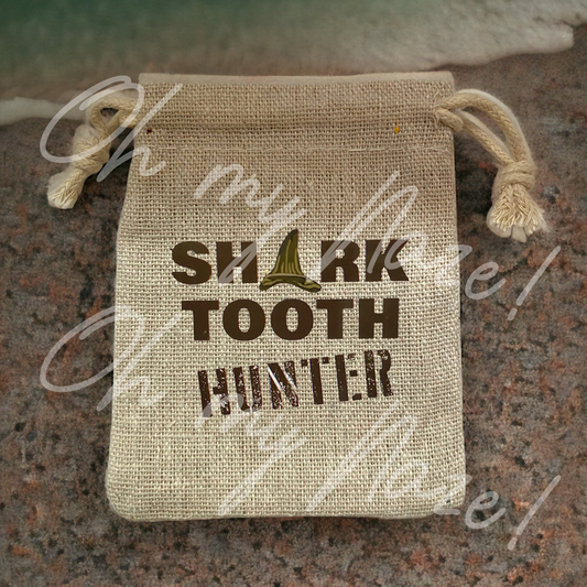 Shark Tooth Hunter collector pouch