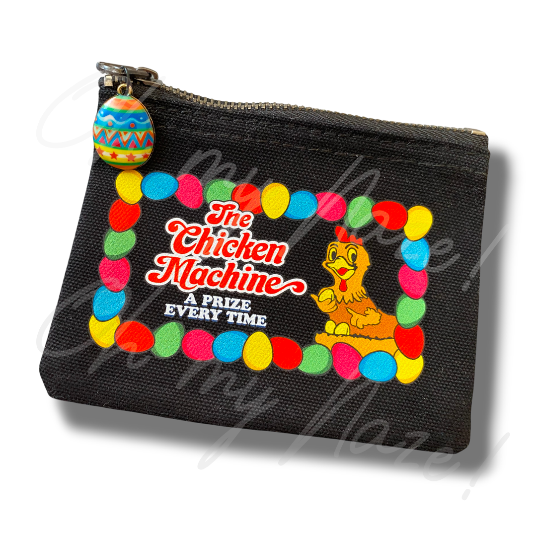 Chicken Machine purse/coin wallet