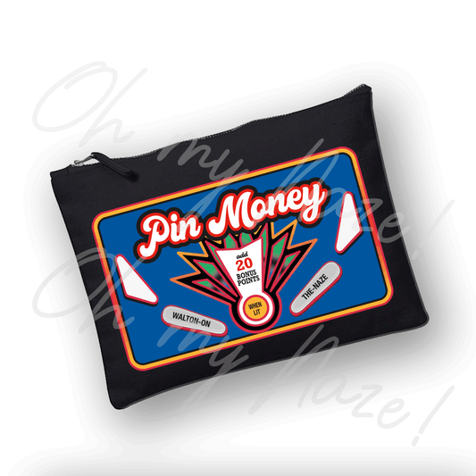 Pin Money (pinball) purse/coin wallet