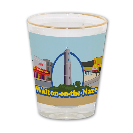 Walton scenes shot glass